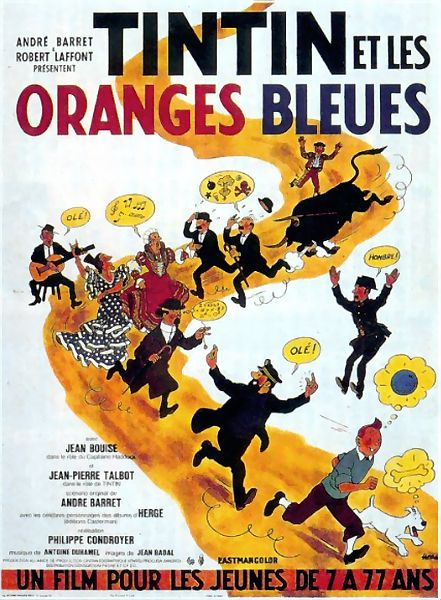 Tintin and the Blue Oranges Tintin and the Blue Oranges