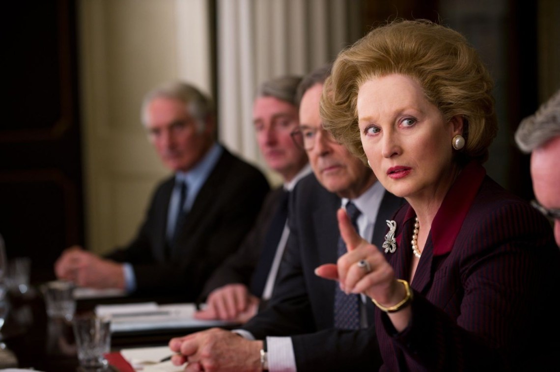 The Iron Lady Meryll Streep as Margaret Thatcher
